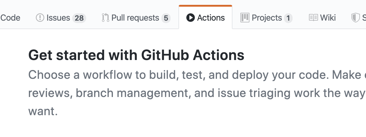 Github Actions Image 1